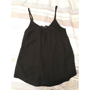 Guess - black lace cami
